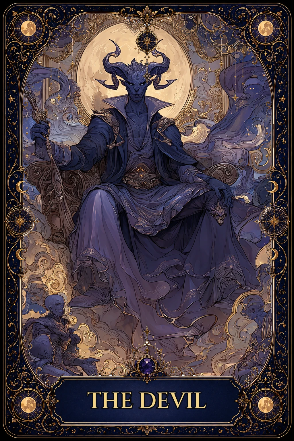 The Devil tarot card artwork