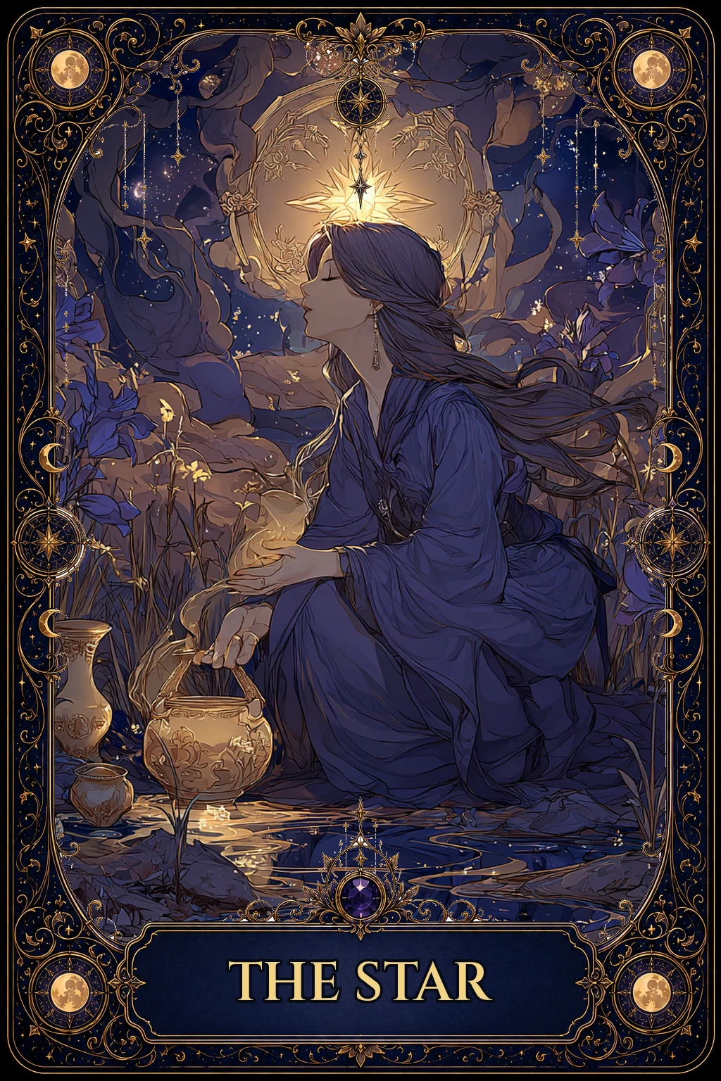 The Star tarot card artwork